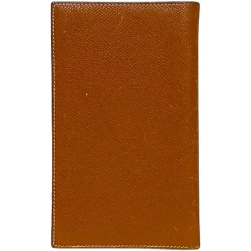 Pre-owned Leather wallets , female, Sizes: ONE SIZE - Hermès Vintage - Modalova