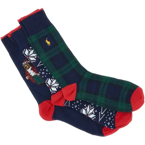 Herren Mehrfarbige Winter Socken Geschenkset - Polo Ralph Lauren - Modalova