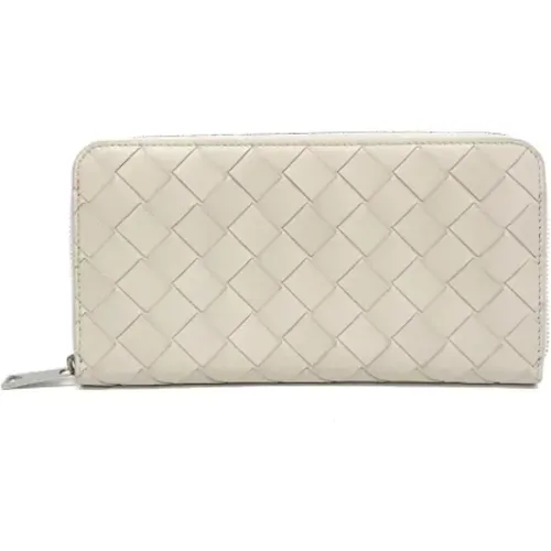 Pre-owned Leather wallets , female, Sizes: ONE SIZE - Bottega Veneta Vintage - Modalova