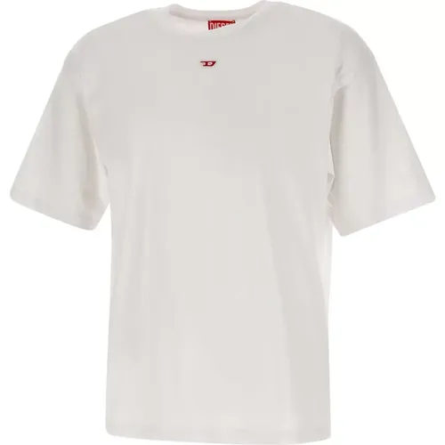 Weiße T-Shirts und Polos , Herren, Größe: XL - Diesel - Modalova