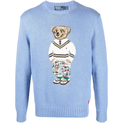 Bear Sweater Casual Style , male, Sizes: 2XL - Polo Ralph Lauren - Modalova