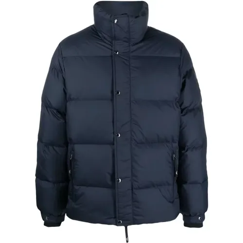 Blaue Puffer Daunenjacke Casual Stil , Herren, Größe: XL - J.LINDEBERG - Modalova