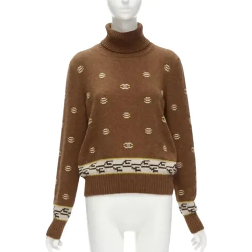 Pre-owned Cashmere tops , female, Sizes: L - Chanel Vintage - Modalova