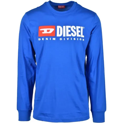 Baumwoll T-shirt , Herren, Größe: XL - Diesel - Modalova