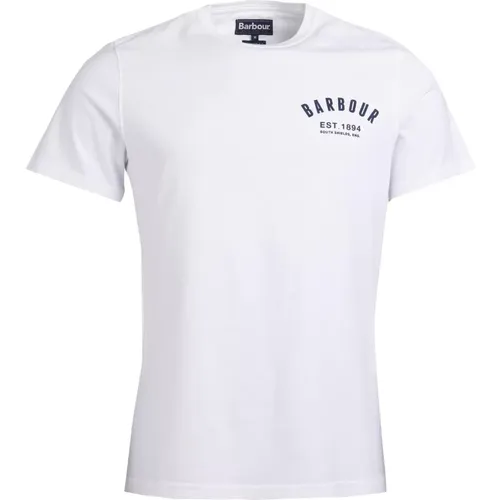 Vintage Logo T-Shirt Tee , Herren, Größe: 2XL - Barbour - Modalova