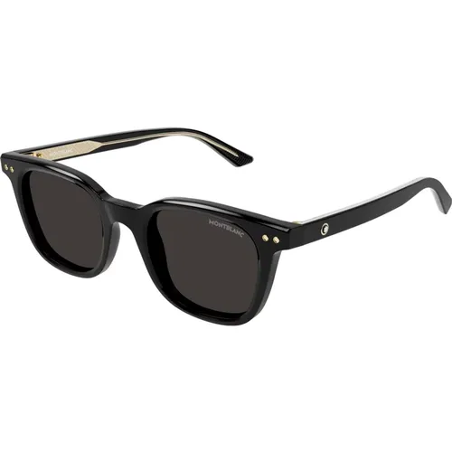 Sunglasses,Schwarze Sonnenbrille,Sonnenbrille - Montblanc - Modalova