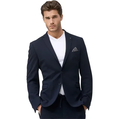 Klassischer Navy DiNorris Blazer , Herren, Größe: XL - ZUITABLE - Modalova