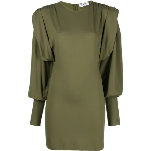 Grünes Attico Kleid , Damen, Größe: S - The Attico - Modalova