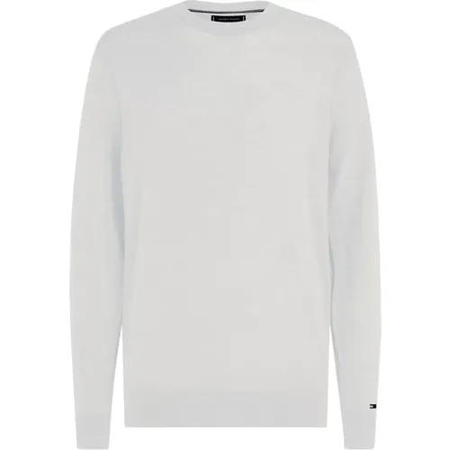 Sweaters Ivory , Herren, Größe: XL - Tommy Hilfiger - Modalova