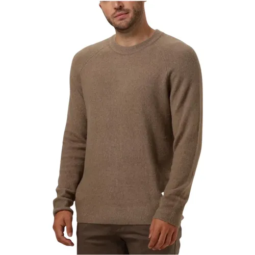 Herren Taupe Pullover Majobo , Herren, Größe: S - Matinique - Modalova