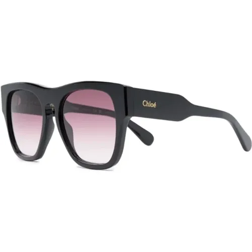 Ch0149S 001 Sunglasses , female, Sizes: 55 MM - Chloé - Modalova
