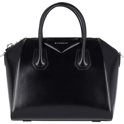 Box Calfskin Antigona Bag , female, Sizes: ONE SIZE - Givenchy - Modalova