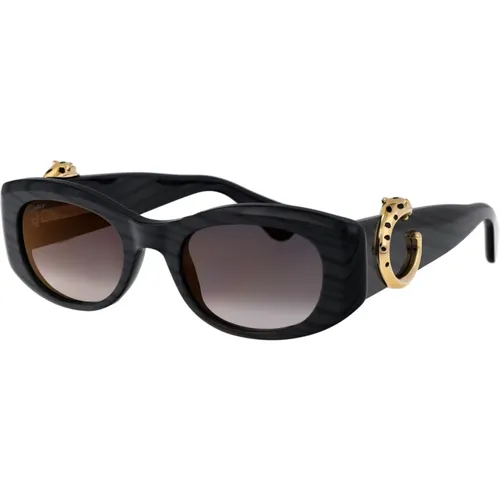 Stylish Sunglasses Ct0472S , female, Sizes: 51 MM - Cartier - Modalova