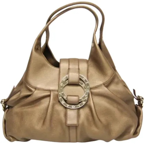 Pre-owned Leather handbags , female, Sizes: ONE SIZE - Bvlgari Vintage - Modalova