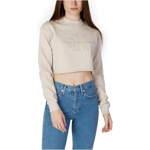 Womens Sweatshirt , Damen, Größe: L - Calvin Klein Jeans - Modalova