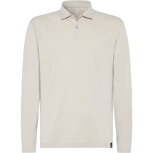 Polo-Shirt aus einer Baumwollmischung in hochwertigem Jersey, Regular , Herren, Größe: M - Boggi Milano - Modalova