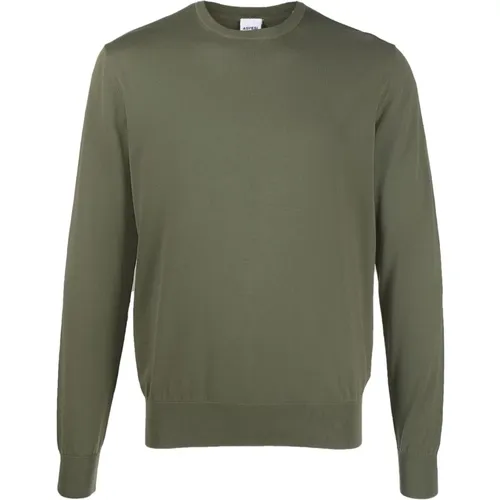 Grüner Strickpullover für Männer , Herren, Größe: 2XL - Aspesi - Modalova