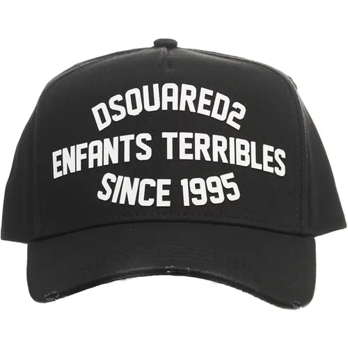 Hats & Caps for Men , male, Sizes: ONE SIZE - Dsquared2 - Modalova