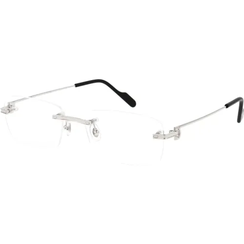Stylish Optical Glasses Ct0259O , male, Sizes: 55 MM - Cartier - Modalova
