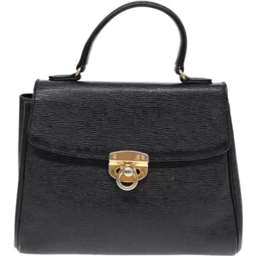 Pre-owned Leather handbags , female, Sizes: ONE SIZE - Versace Pre-owned - Modalova