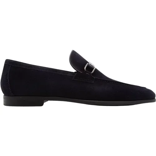 Blaue Dinos Loafer Flex Kollektion , Herren, Größe: 42 1/2 EU - Magnanni - Modalova