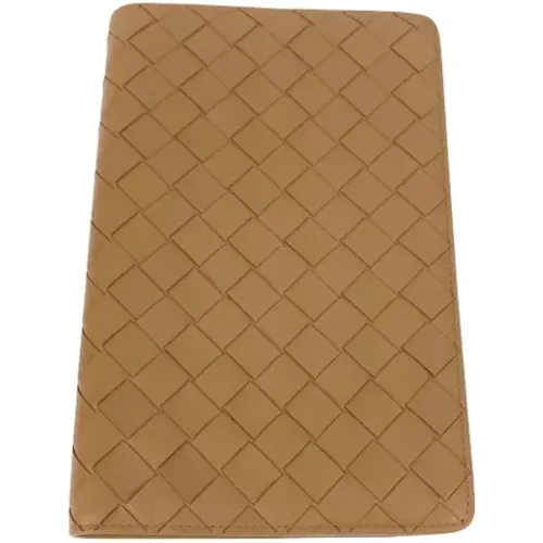 Pre-owned Leather wallets , female, Sizes: ONE SIZE - Bottega Veneta Vintage - Modalova