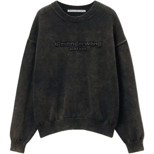 Storm Bleach Out Pullover - alexander wang - Modalova