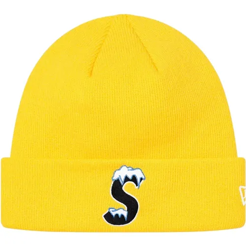 Limited Edition Beanie New Era S Logo , unisex, Sizes: ONE SIZE - Supreme - Modalova