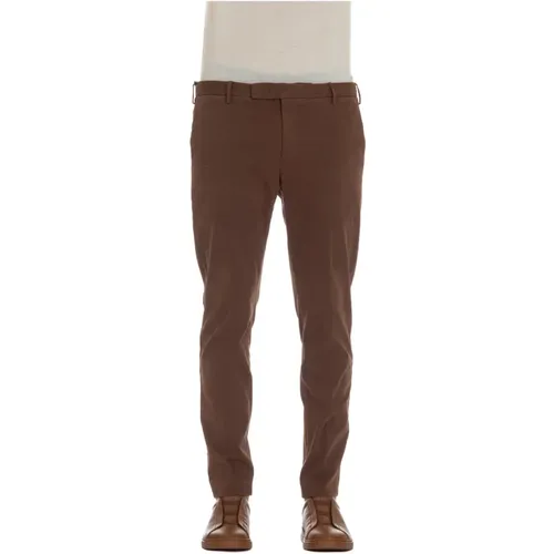 Tailored Trousers Zip Closure , male, Sizes: L, XL, 2XL, M - PT Torino - Modalova