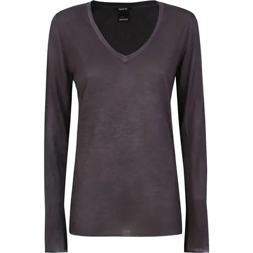 Cotton Sweaters Made in Italy , female, Sizes: XS - Avant Toi - Modalova