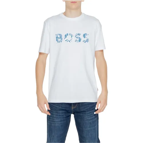 Men's T-Shirt Spring/Summer Collection , male, Sizes: XL, M, 2XL, S, L - Boss - Modalova