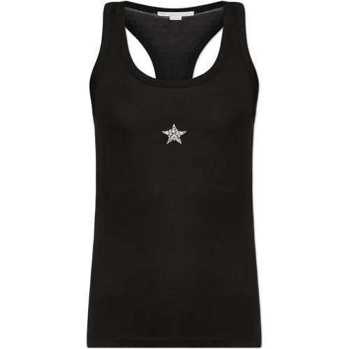 Top mit Applikation , Damen, Größe: XS - Stella Mccartney - Modalova