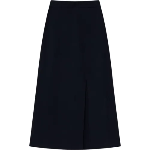 Merino Wool Midi Skirt , Damen, Größe: S - Aeron - Modalova