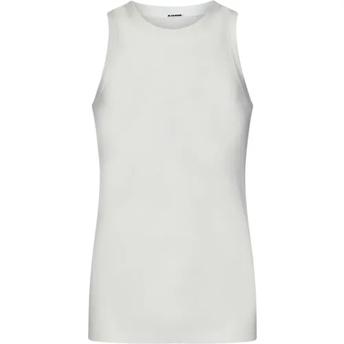Herren T-Shirt Set aus weißer Baumwolle , Herren, Größe: XL - Jil Sander - Modalova