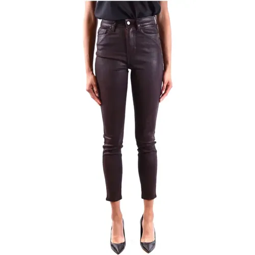 Braune Skinny Jeans für Aw22 , Damen, Größe: W25 - Paige - Modalova