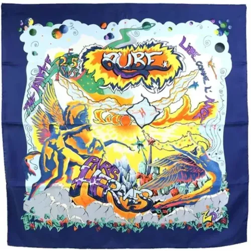 Pre-owned Silk scarves , female, Sizes: ONE SIZE - Hermès Vintage - Modalova