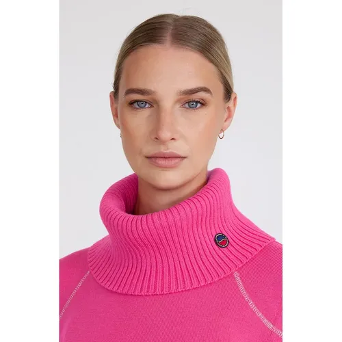 Soft Merino Wool Collar Blush , female, Sizes: ONE SIZE - Busnel - Modalova