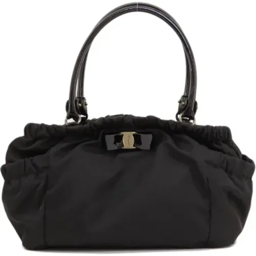 Pre-owned Nylon handbags , female, Sizes: ONE SIZE - Salvatore Ferragamo Pre-owned - Modalova