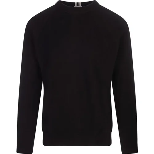 Cashmere Crew-Neck Pullover , male, Sizes: L, XL - Fedeli - Modalova