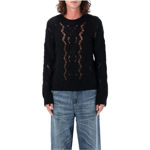 Cable Knit Sweater Aw24 , male, Sizes: L, M - Our Legacy - Modalova