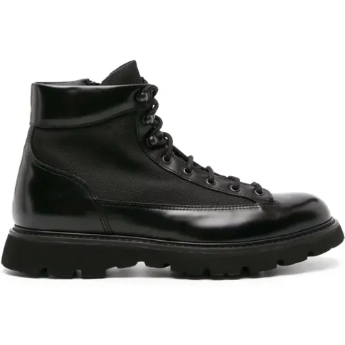 Leather Lace-Up Ankle Boots , male, Sizes: 10 UK, 8 1/2 UK, 7 UK, 8 UK - Doucal's - Modalova