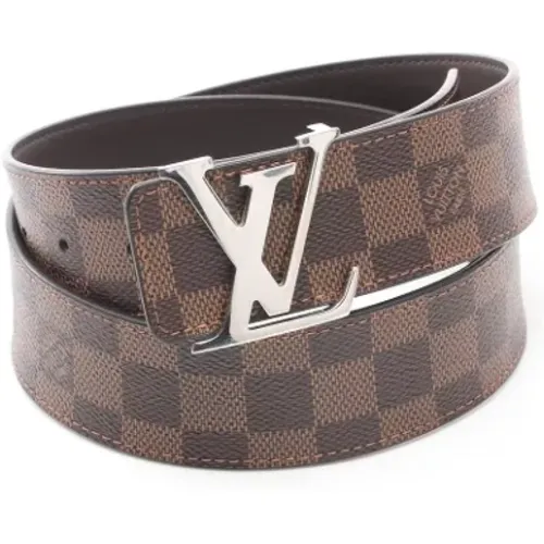 Pre-owned Leather belts , male, Sizes: ONE SIZE - Louis Vuitton Vintage - Modalova