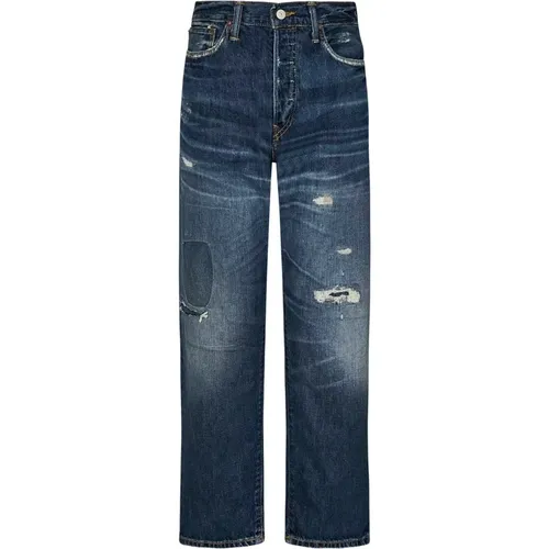 Distressed-Effekt Straight Leg Jeans Blau - Polo Ralph Lauren - Modalova