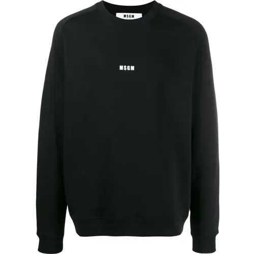 Stylischer Sweatshirt für den modernen Mann , Herren, Größe: L - MSGM - Modalova