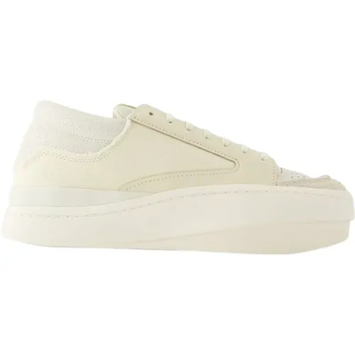 Lux Bball Low Sneakers - Leder - Weiß , Damen, Größe: 39 EU - Y-3 - Modalova