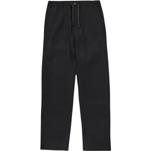 Gerade Schwarze Hose , Herren, Größe: XL - Selected Homme - Modalova