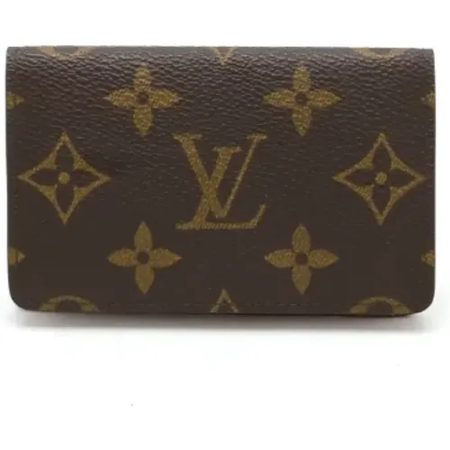 Pre-owned Canvas wallets , male, Sizes: ONE SIZE - Louis Vuitton Vintage - Modalova