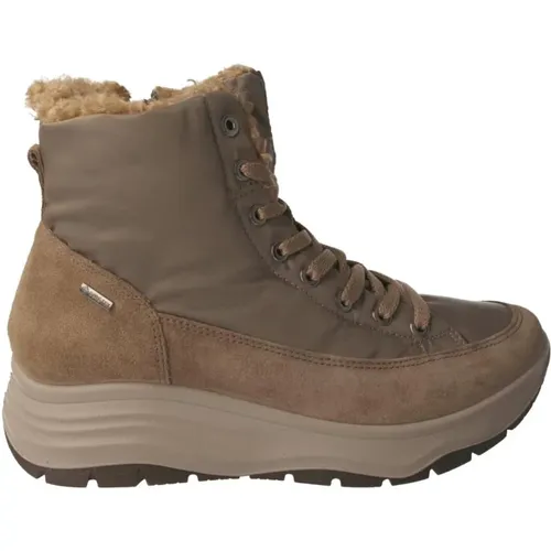 Beiger Gore-Tex Damenstiefel , Damen, Größe: 37 EU - IGI&Co - Modalova