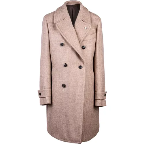 Double-Breasted Coats , male, Sizes: L, 2XL - L.b.m. 1911 - Modalova