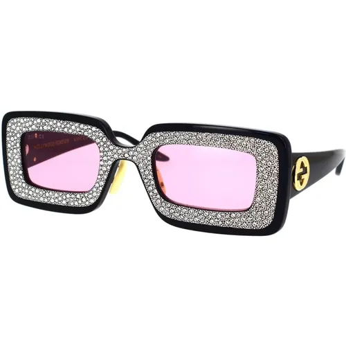 Gg0974S 001 Sunglasses , female, Sizes: 49 MM - Gucci - Modalova
